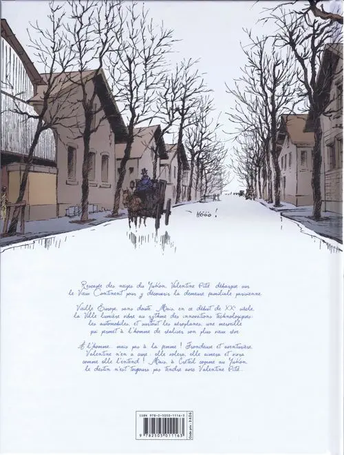 Verso de l'album Valentine Pitié Tome 2 Le bras du chapitre