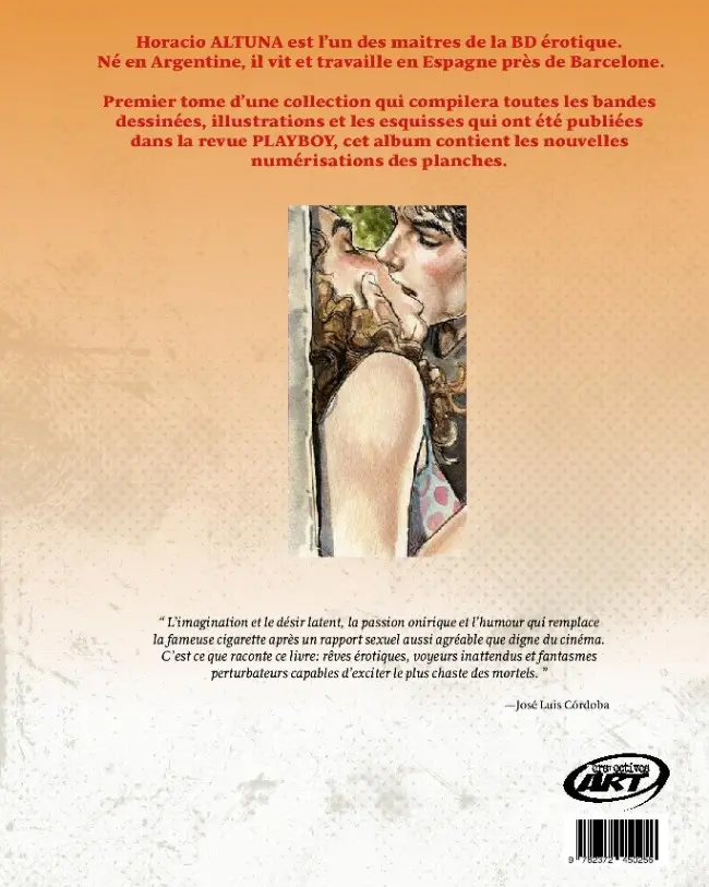 Verso de l'album Voyeur - Les petites histoires érotiques pour PLAYBOY Tome 1