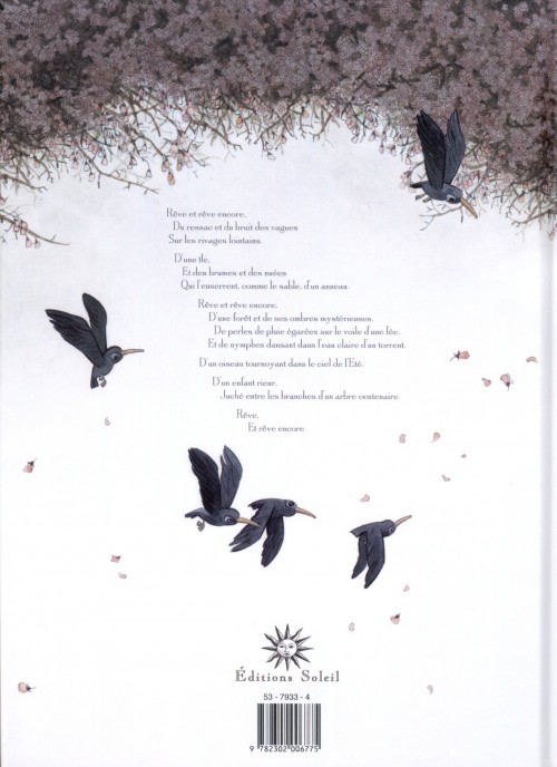 Verso de l'album Yaxin Le faune Gabriel Tome 1 Canto 1