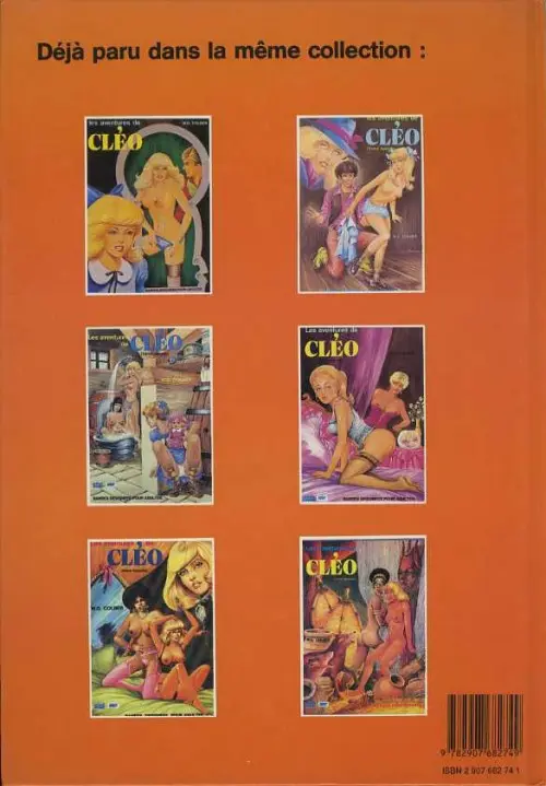 Verso de l'album Les aventures de Cléo (5ème épisode) Cléo et Martine