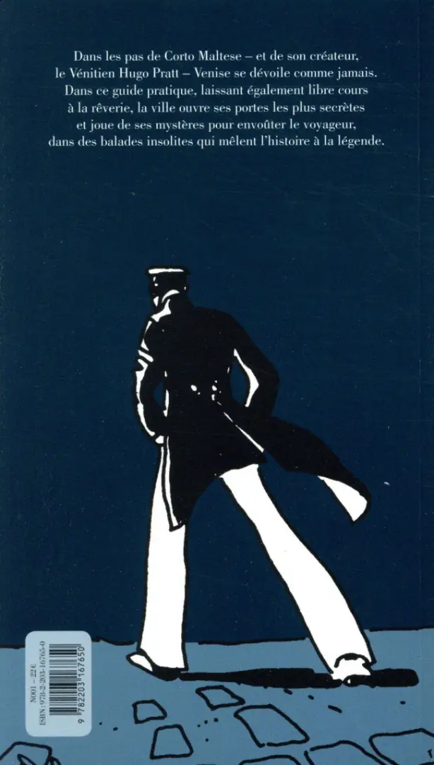 Verso de l'album Corto Maltese Tome 1 Le guide de Venise
