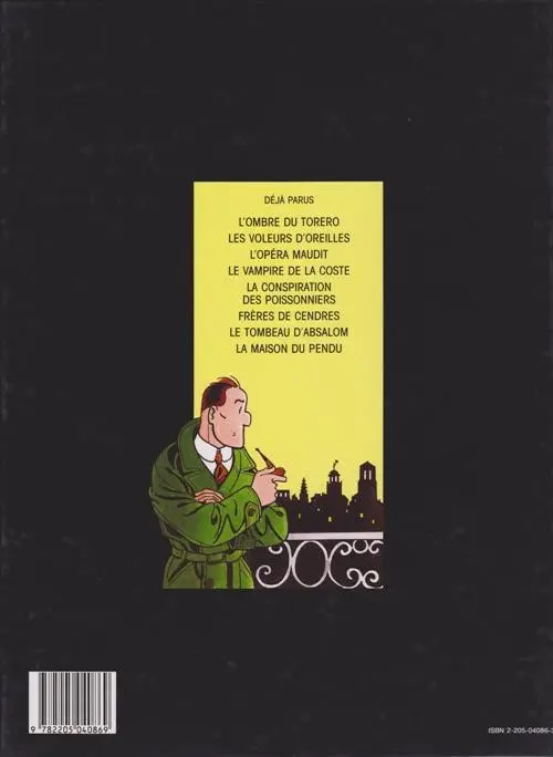 Verso de l'album Dick Hérisson Tome 5 La conspiration des poissonniers