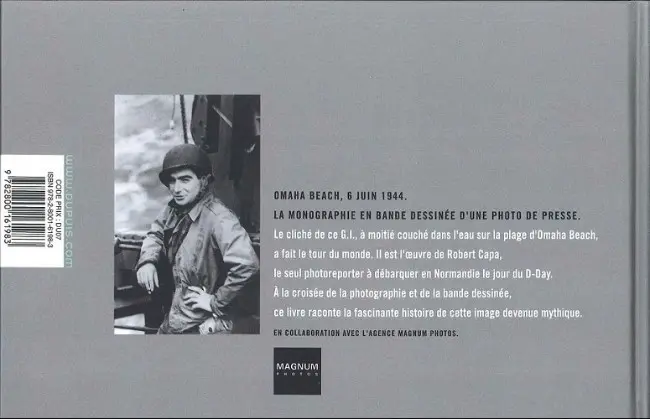 Verso de l'album Magnum Photos Tome 1 Omaha beach, 6 juin 1944