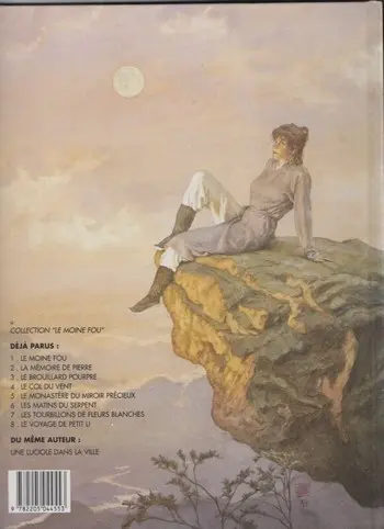 Verso de l'album Le Moine fou Tome 4 Le col du vent