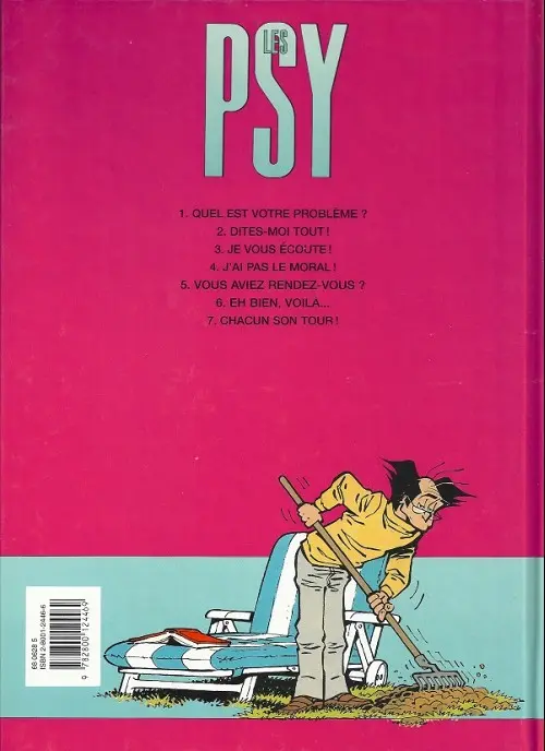 Verso de l'album Les Psy Tome 5 Vous aviez rendez-vous ?