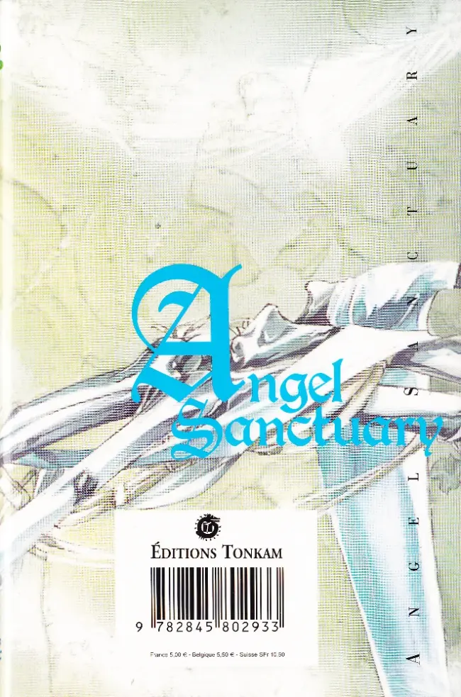 Verso de l'album Angel Sanctuary 19