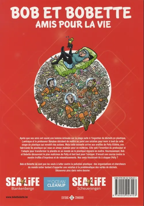 Verso de l'album Bob et Bobette Tome 347 Panique plastique