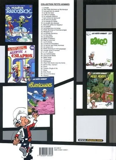 Verso de l'album Les Petits hommes Tome 40 Chiche!
