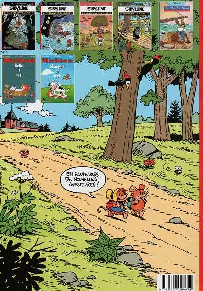 Verso de l'album Sibylline - Flouzemaker Tome 4 Sibylline et la prophétie de Godetia