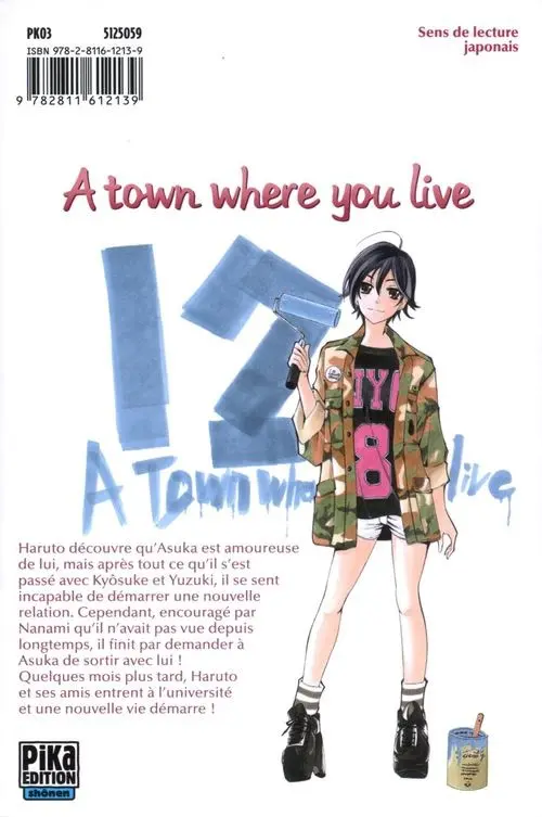 Verso de l'album A town where you live 12