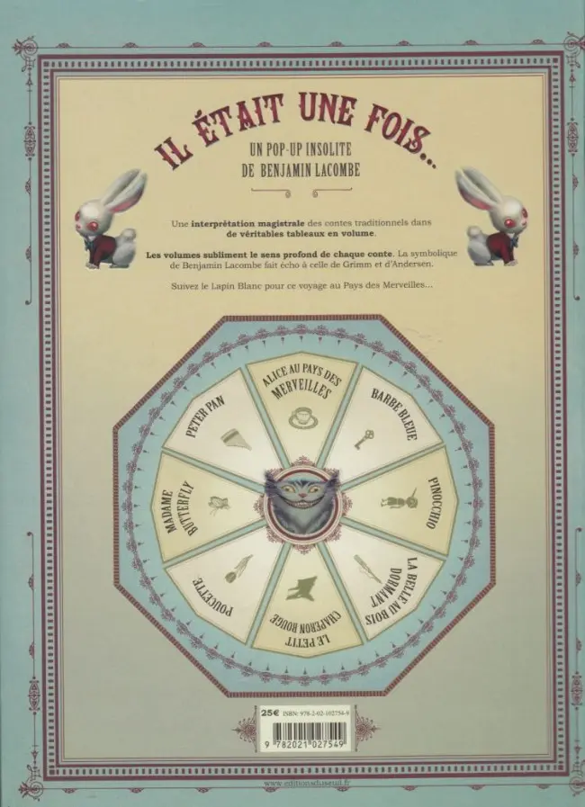 Verso de l'album Il était une fois...