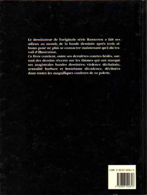 Verso de l'album Donna