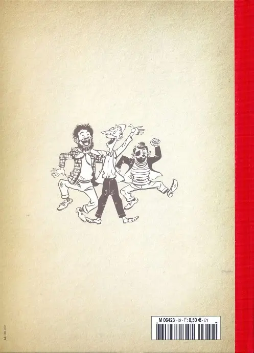 Verso de l'album Les Pieds Nickelés - La collection Tome 63 Les Pieds Nickelés en Auvergne