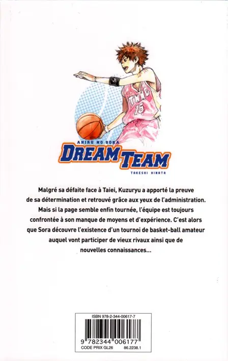 Verso de l'album Dream Team 19-20