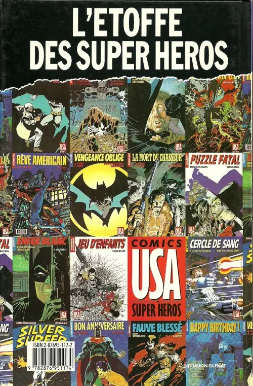 Verso de l'album Super Héros Tome 40 Deadman : L'amour après la mort 1/2 - Et si on allait au cirque ?