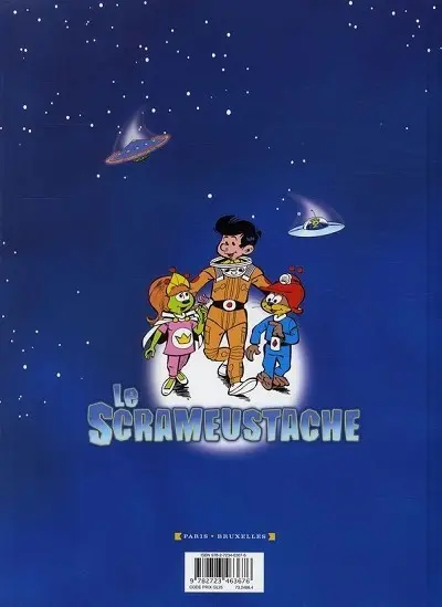Verso de l'album Le Scrameustache Tome 30 L'épreuve du sablier