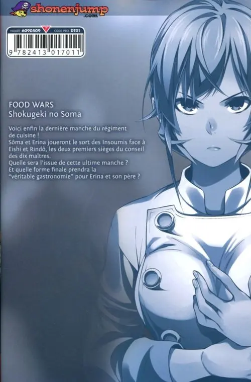 Verso de l'album Food Wars ! 30