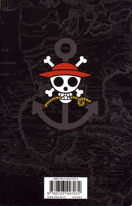 Verso de l'album One Piece Tome 24 Les rêves