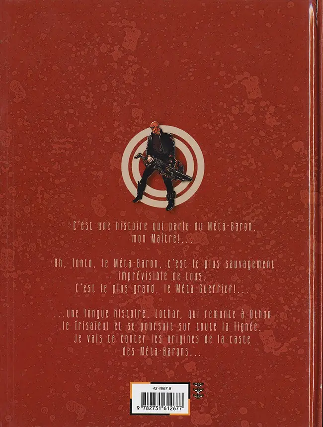 Verso de l'album La Caste des Méta-Barons Tome 6 Doña Vicenta Gabriela de Rokha l'Aïeule