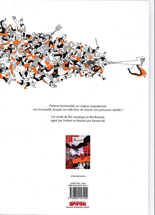 Verso de l'album Beauté Tome 1 Désirs Exaucés