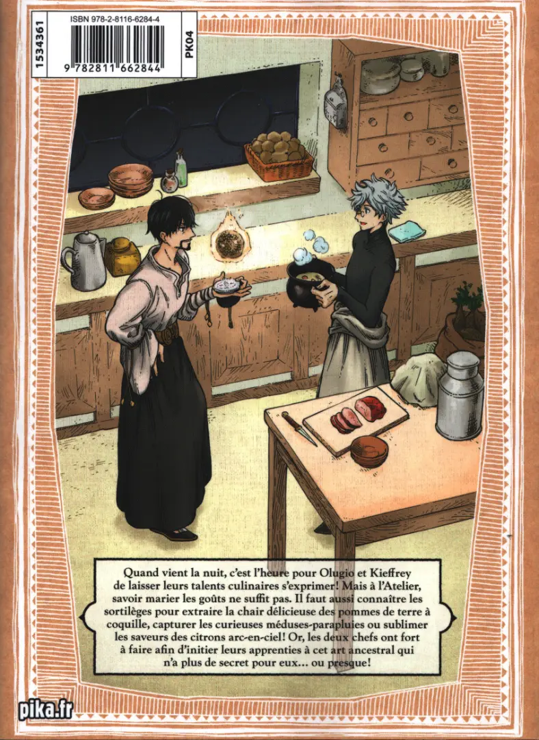 Verso de l'album La cuisine des sorciers 1