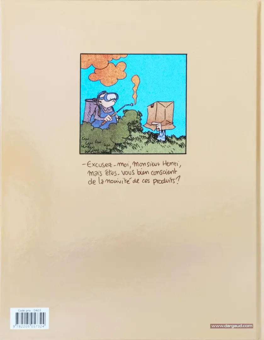 Verso de l'album Le Retour à la terre Tome 2 Les projets