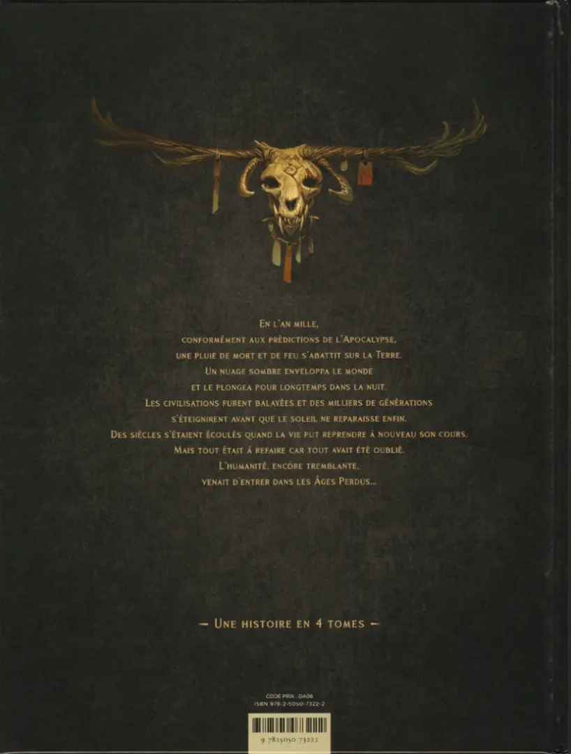 Verso de l'album Les Âges perdus Tome 1 Le Fort des Landes