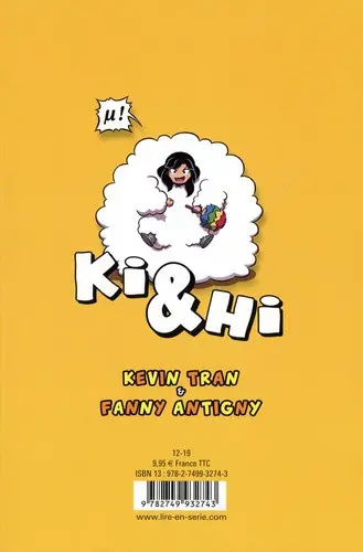 Verso de l'album Ki & Hi Tome 5 Le dragon céleste