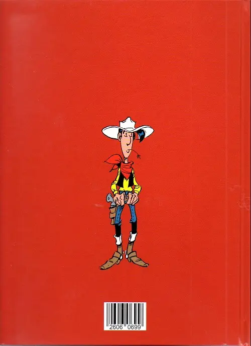 Verso de l'album Lucky Luke Tome 13 Le juge
