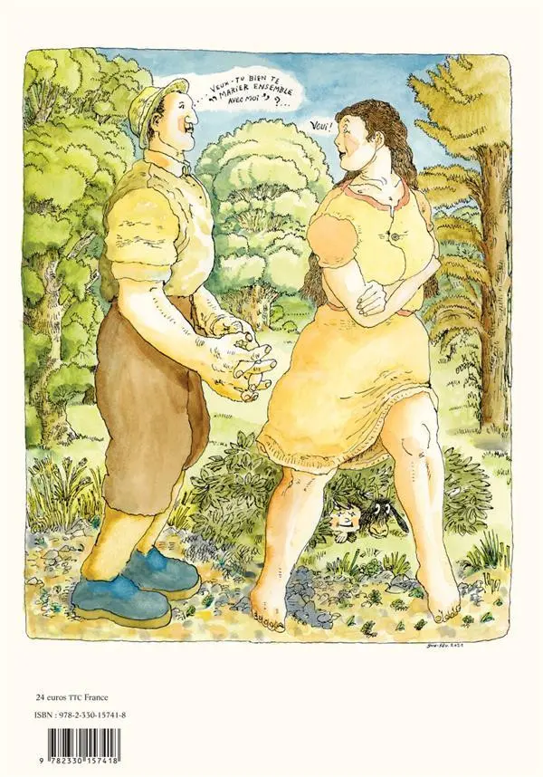 Verso de l'album Papa Maman Fiston 3 Scènes de la vie de Papa Maman Fiston