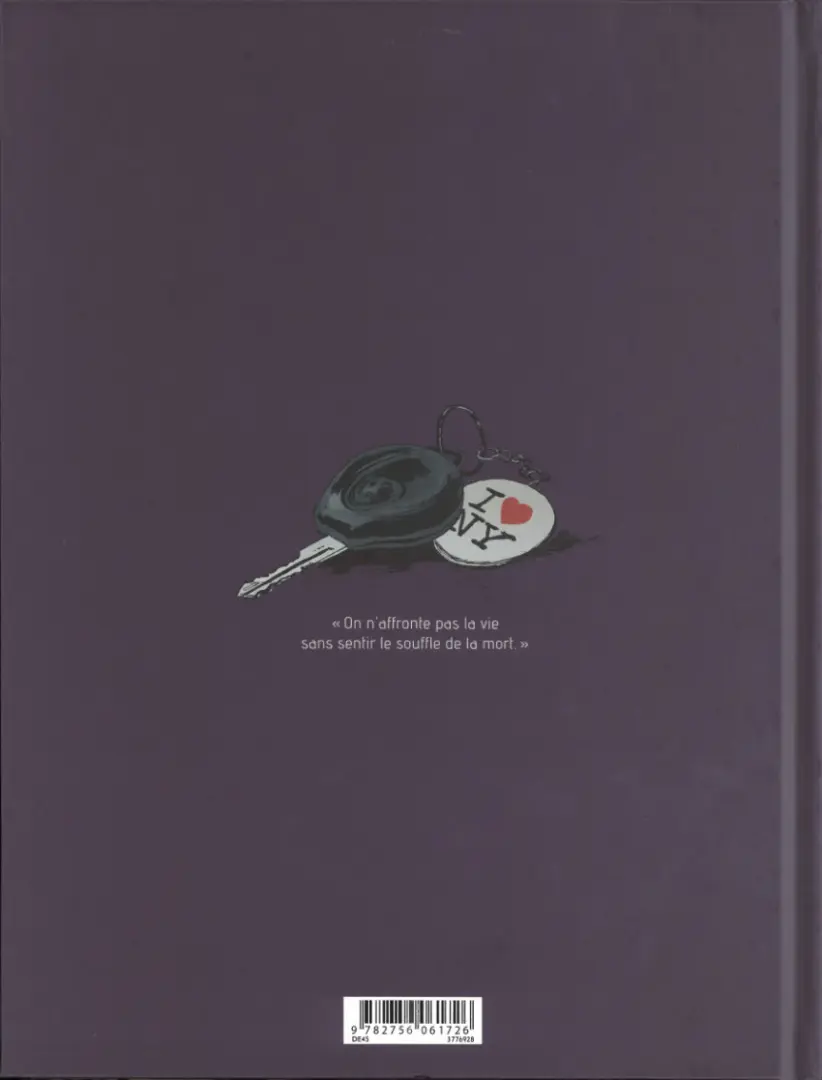 Verso de l'album La guerre