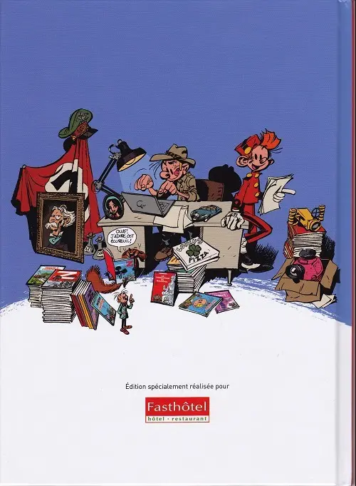Verso de l'album Spirou et Fantasio Tome 39 Spirou à New York
