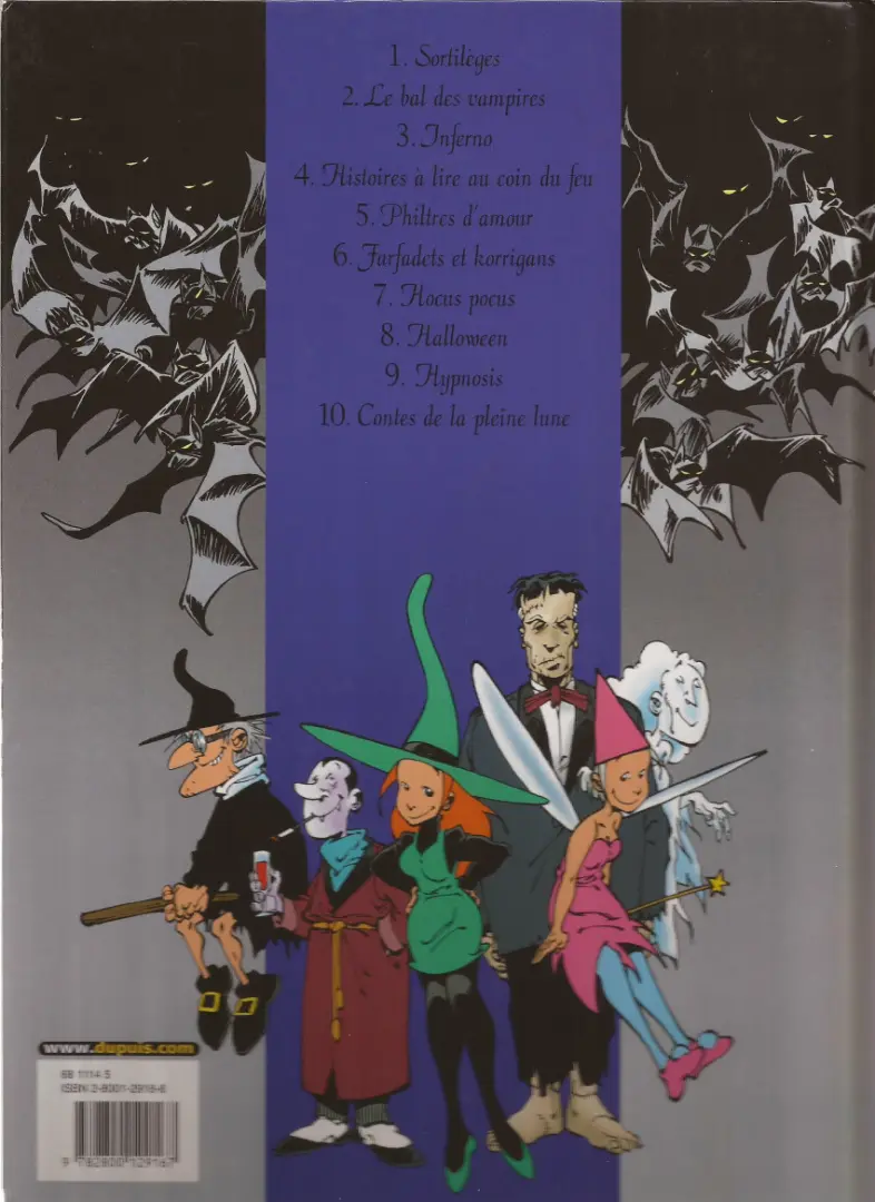 Verso de l'album Mélusine Tome 7 Hocus Pocus