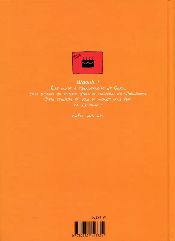 Verso de l'album L'invitation