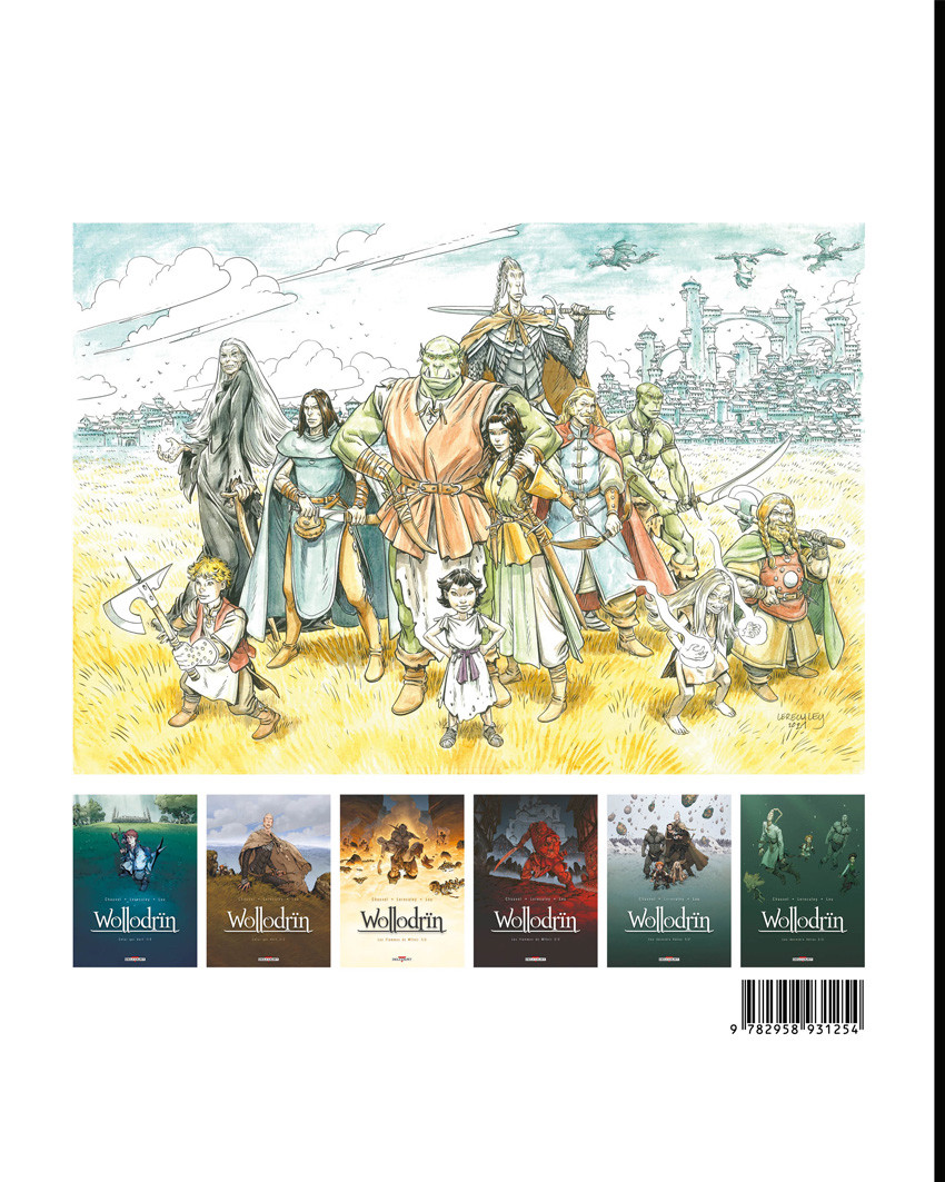 Verso de l'album Wollodrïn Les coulisses 2/2