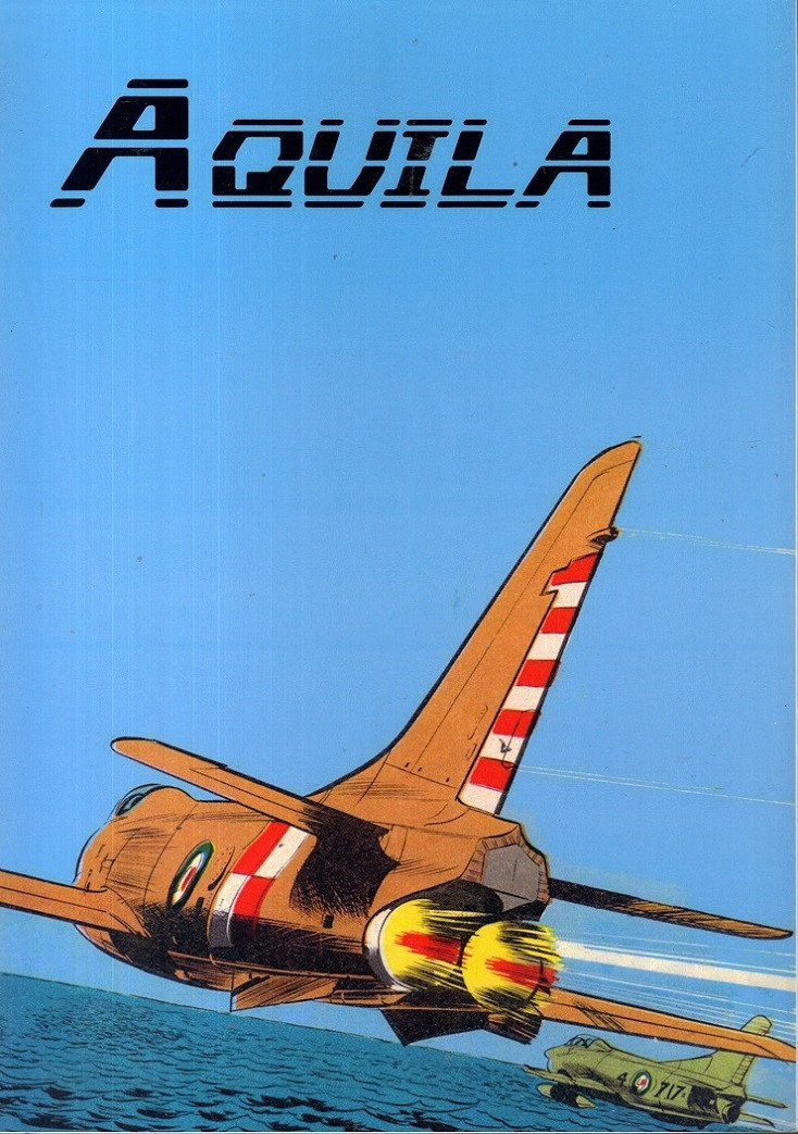 Verso de l'album Aquila Tome 3 Sauvetage dans l'espace