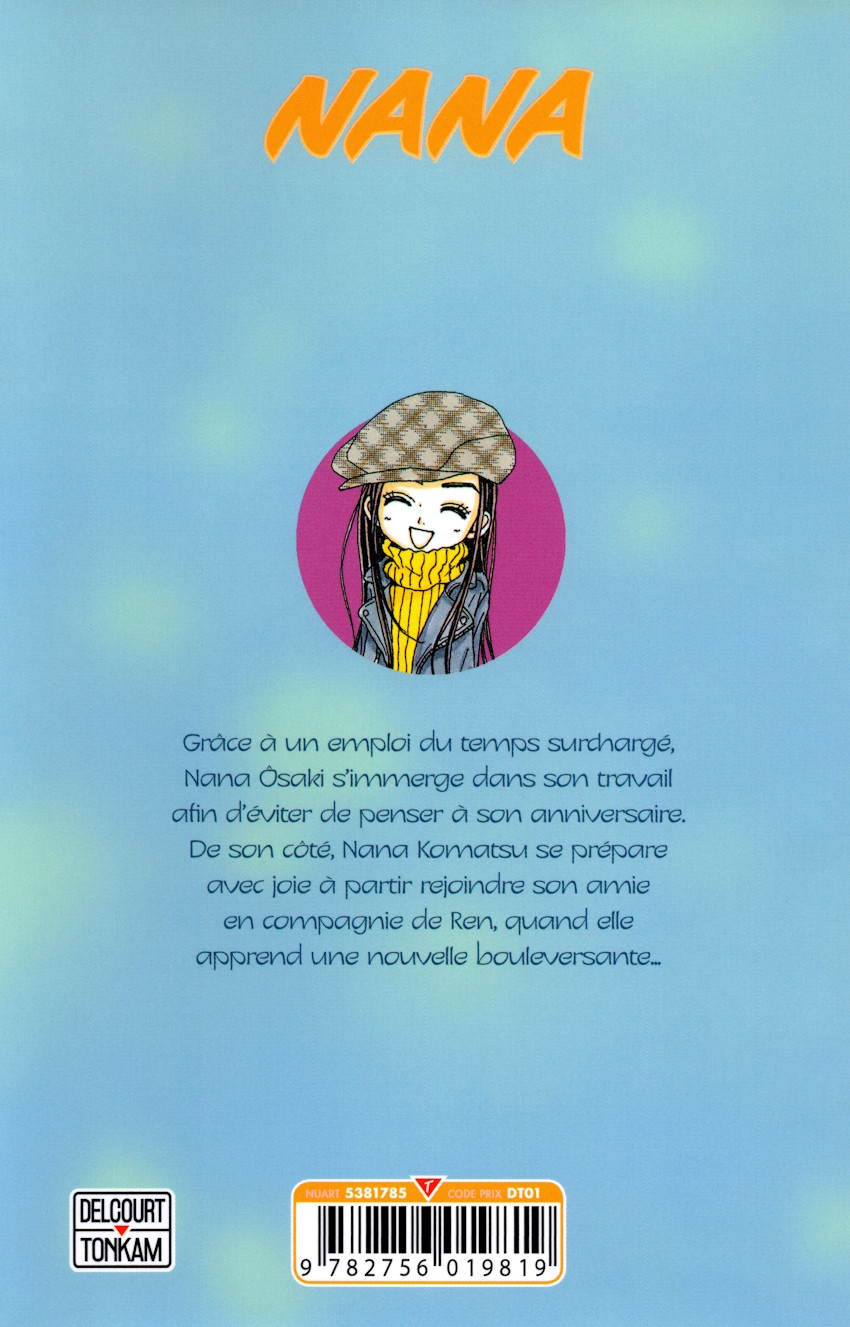 Verso de l'album Nana 21