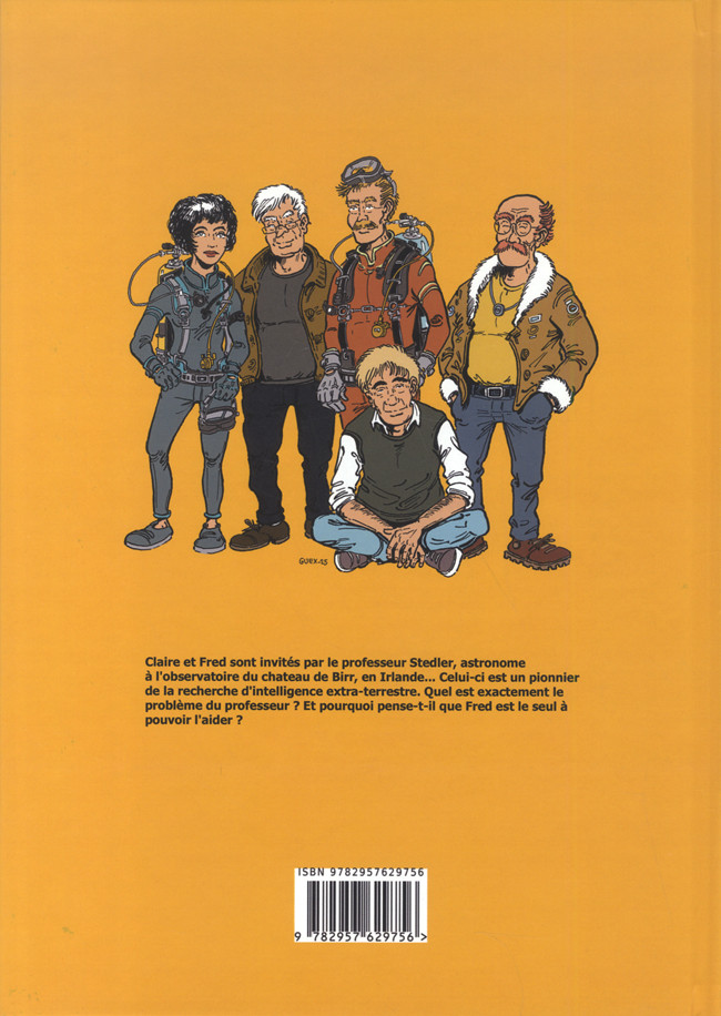 Verso de l'album Le mystère des Pierres Noires Tome 2 Le triangle d'été