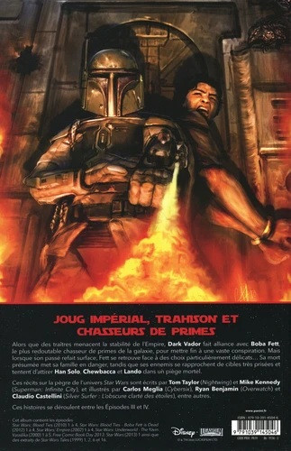 Verso de l'album Star Wars - L'Empire Tome 6
