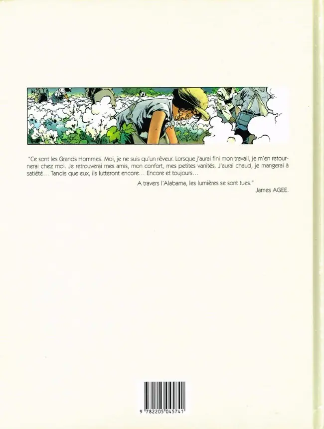 Verso de l'album Dixie Road Tome 2