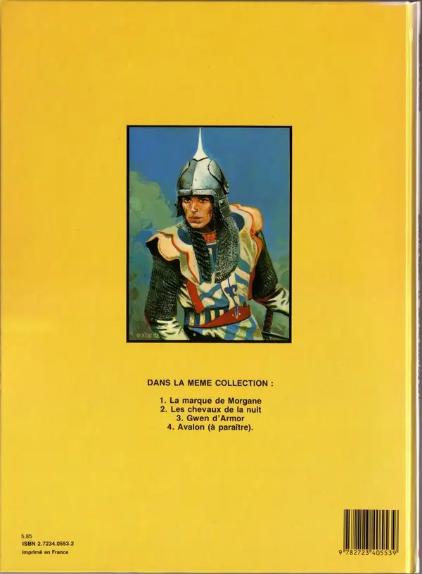 Verso de l'album Les Écluses du ciel Tome 3 Gwen d'Armor