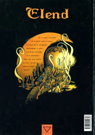 Verso de l'album Elend Tome 1 Un rêve bizarre