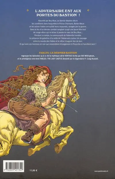 Verso de l'album Fables Tome 4 Le dernier bastion