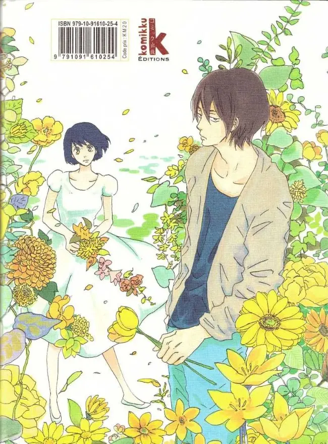 Verso de l'album Les Fleurs du passé 3