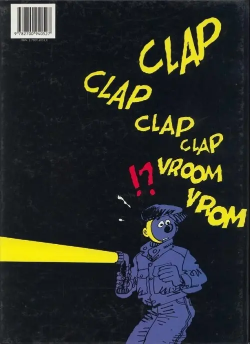 Verso de l'album Les Aventures de Gil et Georges par Wasterlain Tome 2 Le Maître des Robots