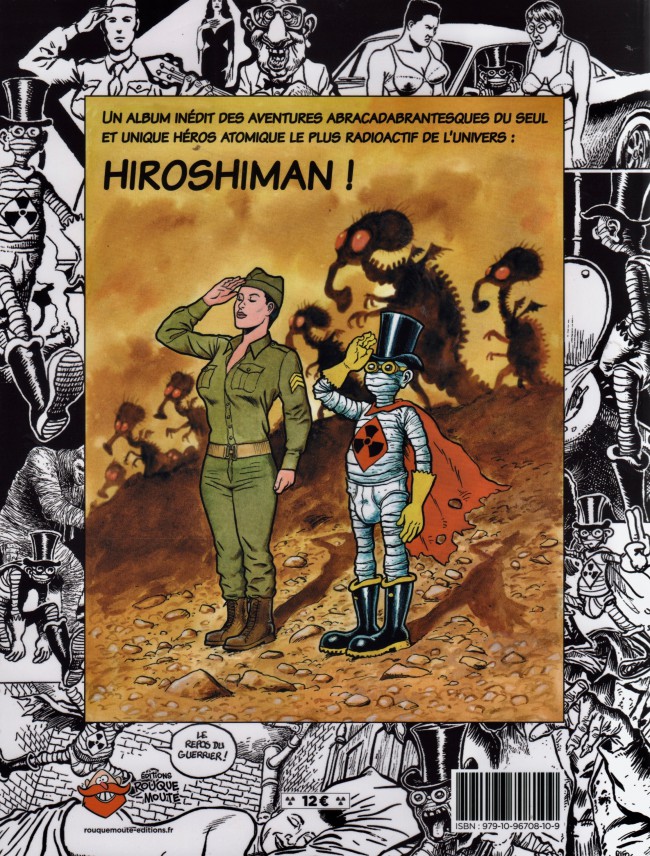 Verso de l'album Hiroshiman Tome 4 Fait le clone