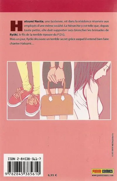 Verso de l'album Hot Gimmick #1