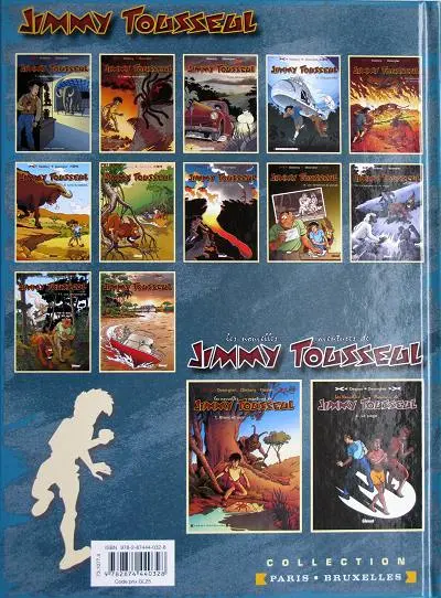 Verso de l'album Les nouvelles aventures de Jimmy Tousseul Tome 3 La croisière assassine