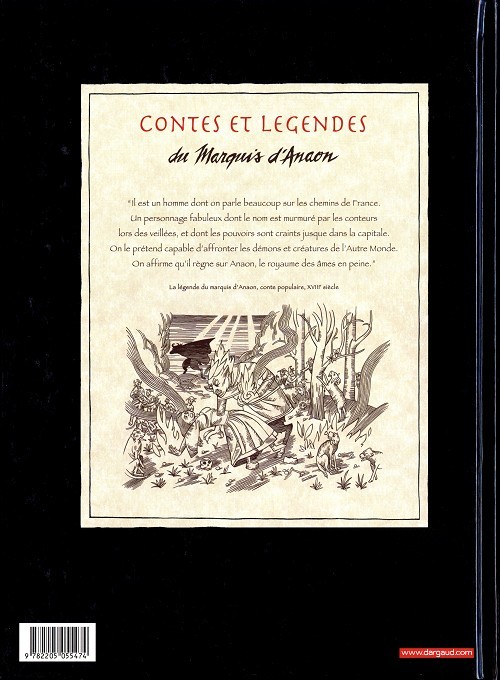 Verso de l'album Le Marquis d'Anaon Tome 3 La providence