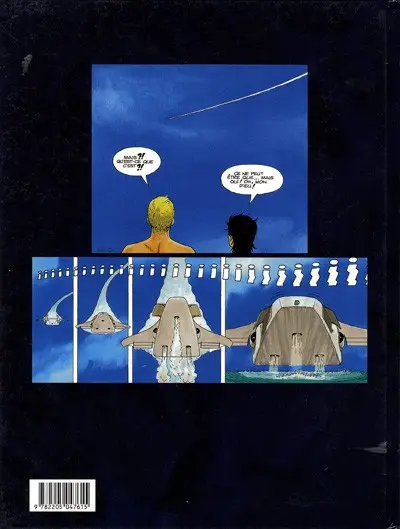 Verso de l'album Aldébaran Tome 5 La créature